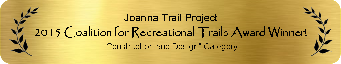 2015 Coalition for Recreational Trails Award Winner